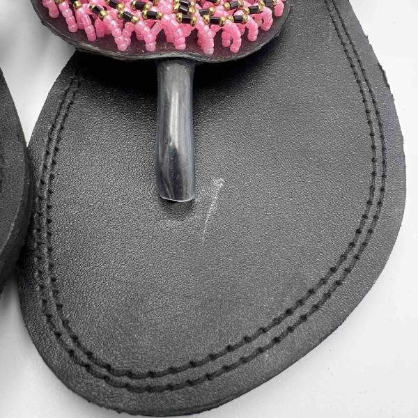 Woman Black African Sandals