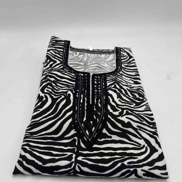 Shujaa Zebra Print Dress