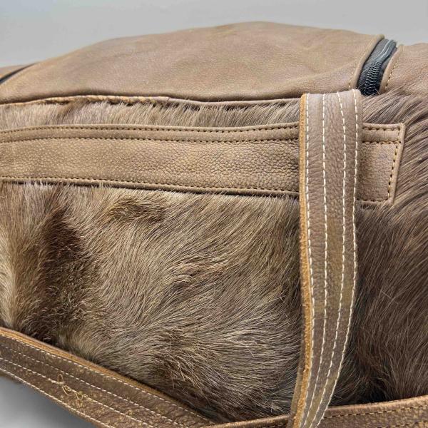 Leather hand crafted Travel Bag