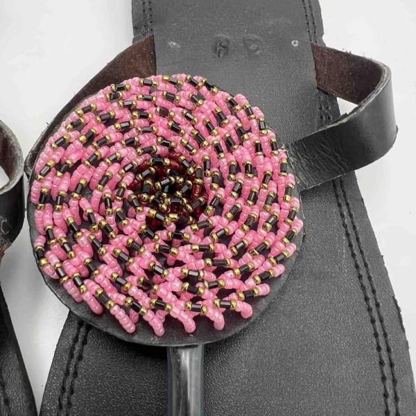 Woman Black African Sandals