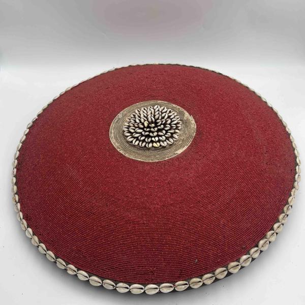 Moto Red African Shield