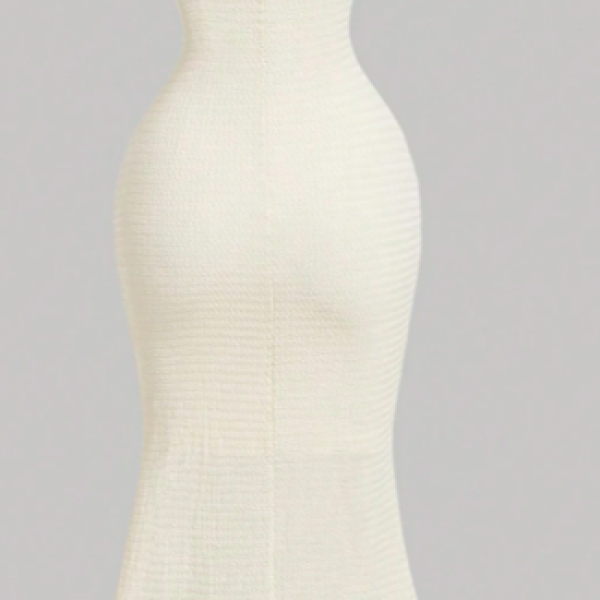 Flower Midi Slip Dress