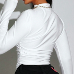 Asymmetrical Long Sleeve Top