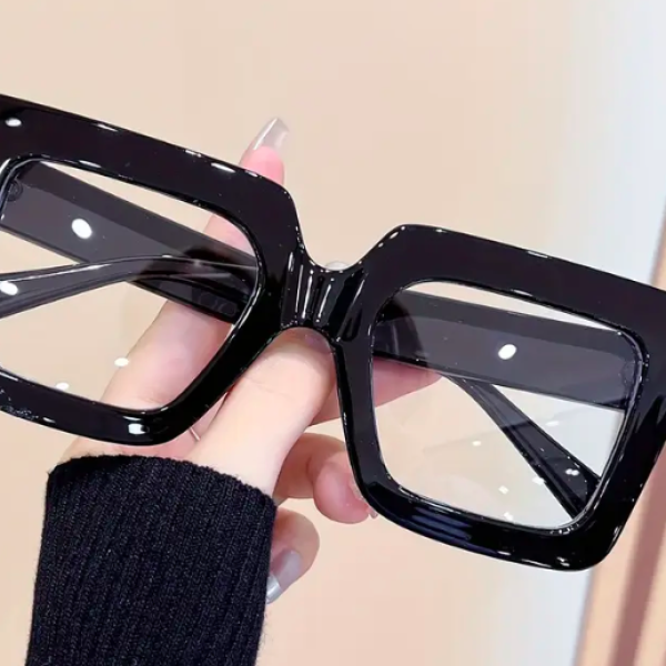 Large Square Frame Glasses