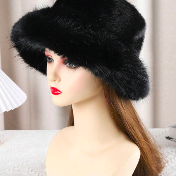 Faux Fur Bucket Hat