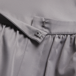 Women's Grey Bubble Shift Mini Dress