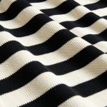 Women's Canvas Striped Cotton Knitwear Column Dress – Striking & Stylish