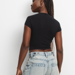 Women's Black Baby Top