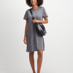 Jet Women's Grey Overdyed T-Shirt Dress