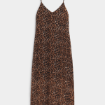 Jet Women's Brown Animal Print Maxi Dress
