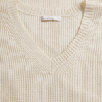 Women's Iconography V-neck Knitwear Dress – Effortlessly Elegant