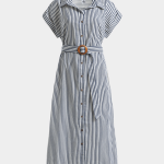 Jet Women's Navy/WHite Shirt Dress