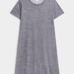 Jet Women's Grey Overdyed T-Shirt Dress