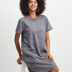 Jet Women's Grey Overdyed T-Shirt Dress