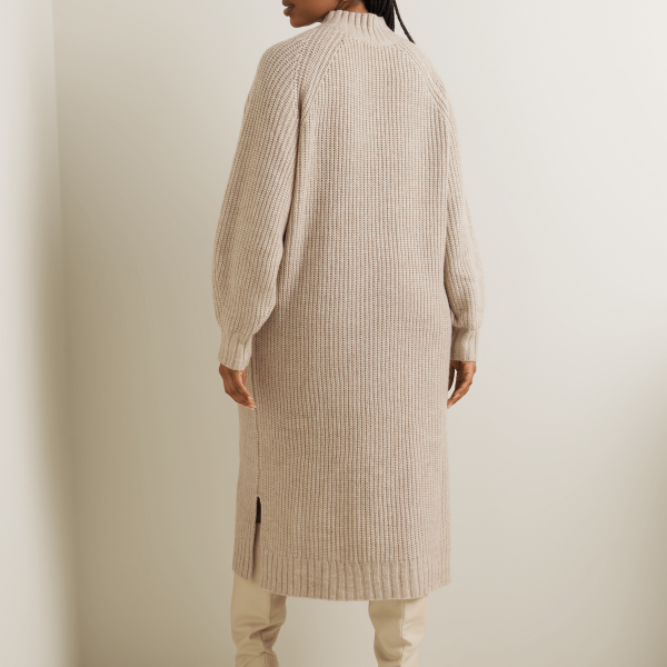 Women's Iconography Chunky Turtleneck Column Dress – Effortless Chic