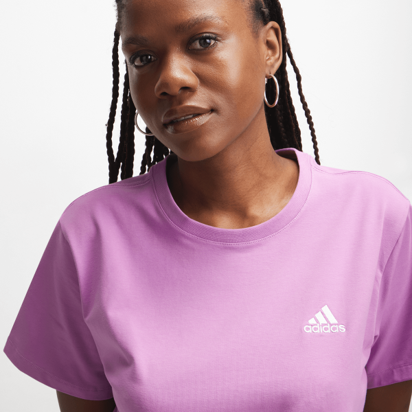 Women's adidas BOS Logo Purple T-shirt Dress – Casual Style