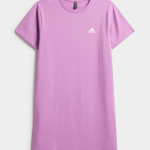 Women's adidas BOS Logo Purple T-shirt Dress – Casual Style