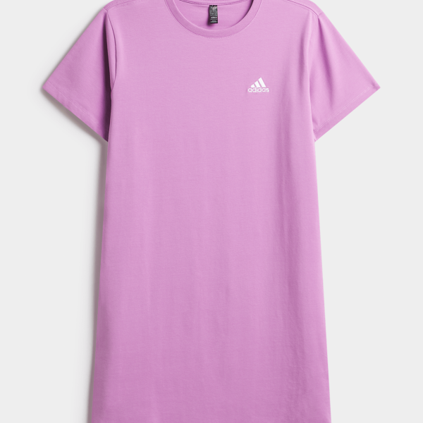 Women's adidas BOS Logo Purple T-shirt Dress – Casual Style