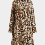 Jet Women's Animal Print Shirt Dress