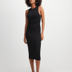 Jet Women's Black Seamless Dress
