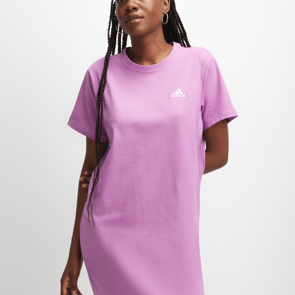 Women's adidas BOS Logo Purple T-shirt Dress – Casual Style
