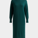 Women's Canvas Cotton Knitwear Column Dress – Classic & Comfortable