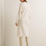 Women's Iconography V-neck Knitwear Dress – Effortlessly Elegant