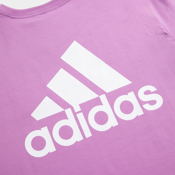 Women's adidas BOS Logo Purple T-shirt Dress – Casual Style