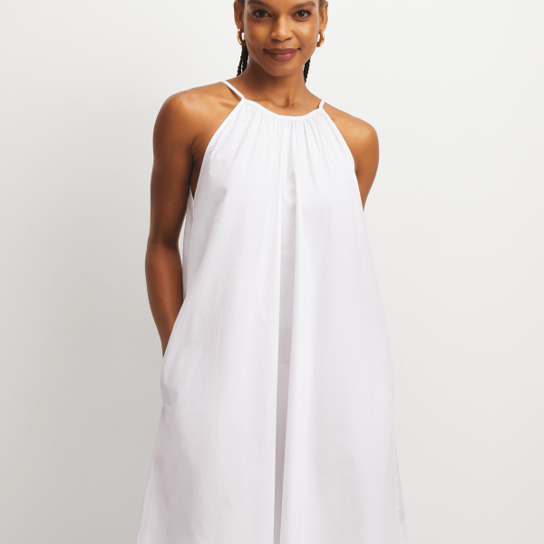 Jet Women's White Bubble Dress